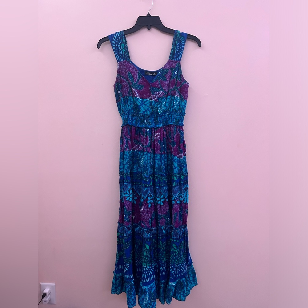 Phool, long sleeveless dress, size medium